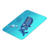 Magnet Flexible Baleine bleue (Côté Gauche)