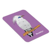 Magnet Flexible Bali Mina tropical oiseau exotique (Côté Droit)