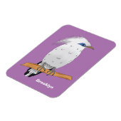 Magnet Flexible Bali Mina tropical oiseau exotique (Côté Gauche)