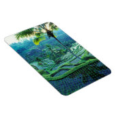 Magnet Flexible Bali | Vue D'Ensemble Des Terrasses De Riz (Côté Droit)