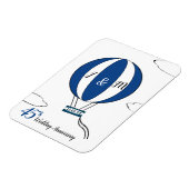 Magnet Flexible Ballon à air chaud du 45e anniversaire du Sapphire (Côté Gauche)