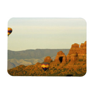 Magnet Flexible Ballons à air chaud à Sedona, Arizona, États-Unis.