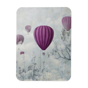 Magnet Flexible Ballons à air chaud dans les nuages