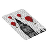 Magnet Flexible Ballons Big Ben et Red Hot Air (Côté Droit)