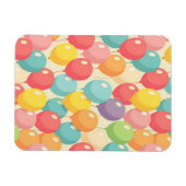 Magnet Flexible Ballons de fête de différentes couleurs (Horizontal)