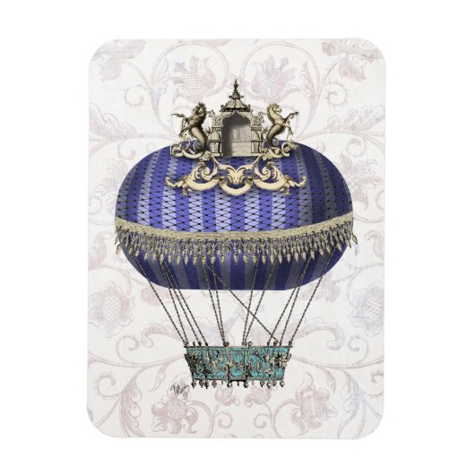 Magnet Flexible Balloon Baroque Avec Temple (Vertical)