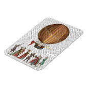 Magnet Flexible Ballotte À Air Chaud Et Personnes (Côté Gauche)