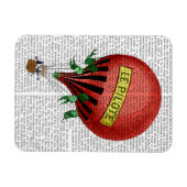 Magnet Flexible Ballotte à air chaud Jardin De Tuileries (Horizontal)