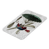 Magnet Flexible Ballotte à air chaud Place du Louvre (Côté Gauche)