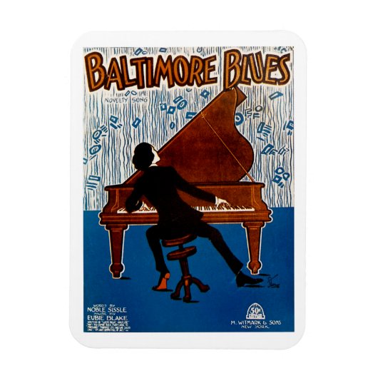 Magnet Flexible Baltimore Blues (Vertical)