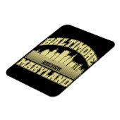 Magnet Flexible Baltimore, Maryland (Côté Gauche)