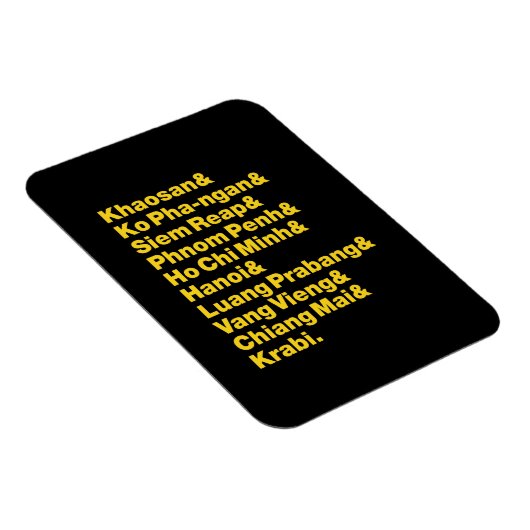 Magnet Flexible Banana Pancake Trail / Circuit (Côté Droit)