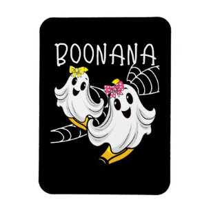 Magnet Flexible Banane fantôme mignon Boonana Halloween