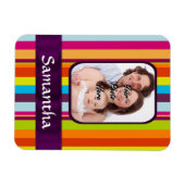 Magnet Flexible Bande de bonbons multicolore (Horizontal)