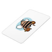 Magnet Flexible Bande dessinée d'abeille (Côté Gauche)