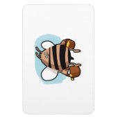Magnet Flexible Bande dessinée d'abeille (Vertical)