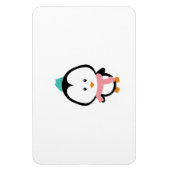 Magnet Flexible Bande dessinée mignonne de pingouin (Vertical)