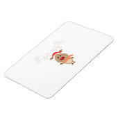 Magnet Flexible Bande dessinée mignonne de renne (Côté Gauche)