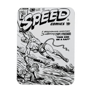 Magnet Flexible Bandes dessinées SPEED des années 1940
