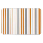 Magnet Flexible Bandes marron gris mignonne (Horizontal)