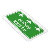 Magnet Flexible Bangkok, Attention ! SITE DE TRA⚠ ⚠ Thaïlande (Côté Droit)