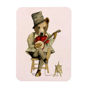 Magnet Flexible Banjo Bear 3