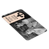 Magnet Flexible Bannière Lin Fleur De Lis Enregistrer l'aimant Dat (Côté Droit)