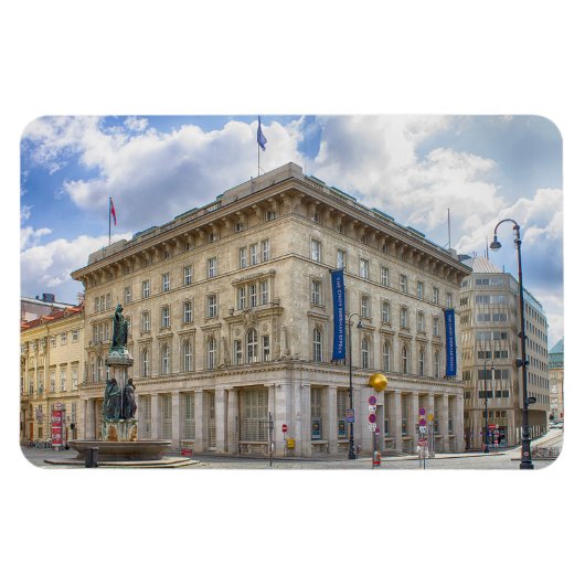 Magnet Flexible Banque Autriche Kunstforum (Horizontal)