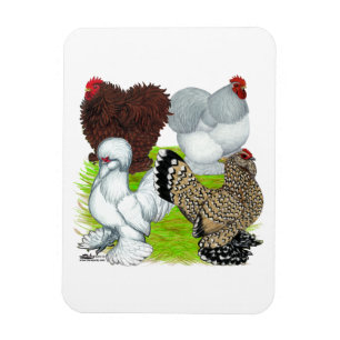 Magnet Flexible Bantams Feather Legged
