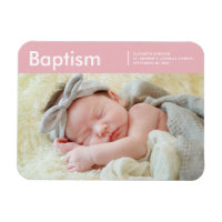 Baptême Pour Sa Photo Personnalisée Minimaliste Mo