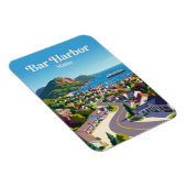 Magnet Flexible Bar Harbor États-Unis (Côté Droit)