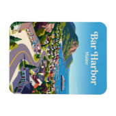 Magnet Flexible Bar Harbor États-Unis (Horizontal)