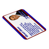 Magnet Flexible Barack Obama, 44e&45 _Magnet Flexi Premium (Côté Droit)