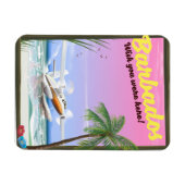 Magnet Flexible Barbade - vous êtes ici souhait! (Horizontal)