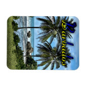 Magnet Flexible Barbados Beach Palm Trees (Horizontal)