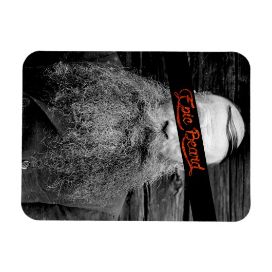 Magnet Flexible Barbe épique (Horizontal)