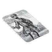 Magnet Flexible Barbe noire du pirate, tirée de "A General History (Côté Droit)