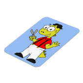 Magnet Flexible Barbier À Rex Tyrannosaurus Avec Ciseaux. (Côté Gauche)