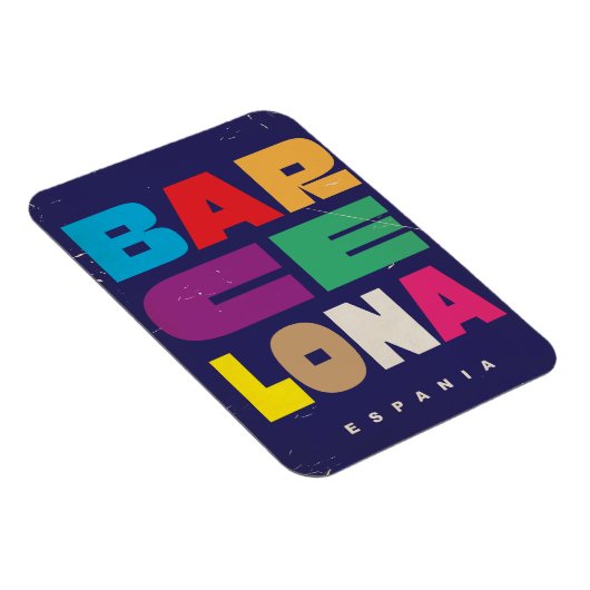 Magnet Flexible Barcelona Espania (Côté Droit)
