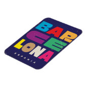 Magnet Flexible Barcelona Espania (Côté Gauche)