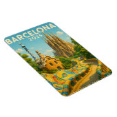 Magnet Flexible Barcelone 2025 - Où les rêves prennent forme (Côté Droit)