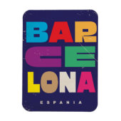 Magnet Flexible Barcelone Espagne (Vertical)
