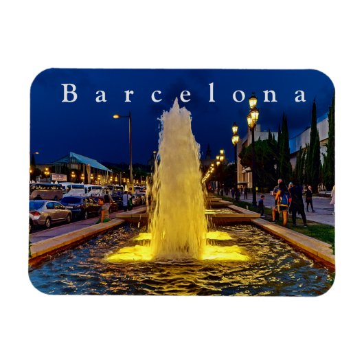 Magnet Flexible Barcelone. n° 100. (Horizontal)