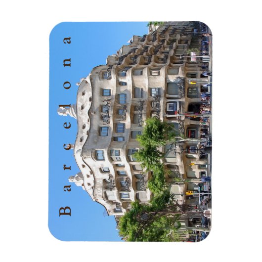 Magnet Flexible Barcelone. n° 3. (Vertical)