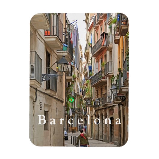 Magnet Flexible Barcelone. n° 33. (Vertical)