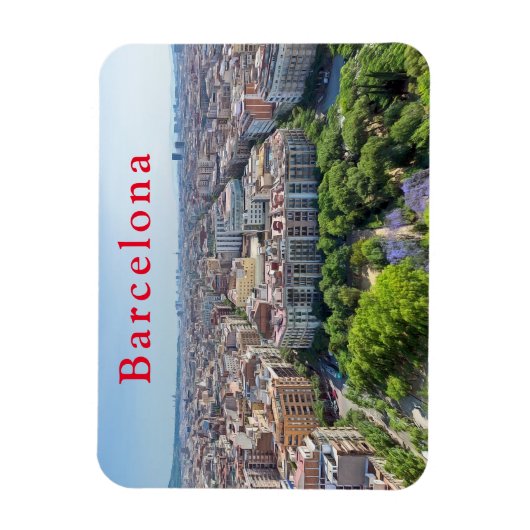 Magnet Flexible Barcelone. n° 91. (Vertical)