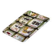 Magnet Flexible Barils de saké de Nara (Côté Gauche)