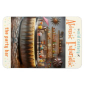 Magnet Flexible Barre de parti futuriste atomique du milieu du siè (Horizontal)