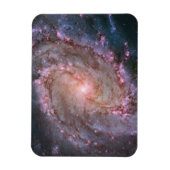 Magnet Flexible Barred Spiral Galaxy Messier 83. (Vertical)