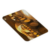 Magnet Flexible Barres de chêne dans la cave du Domaine Comte (Côté Droit)